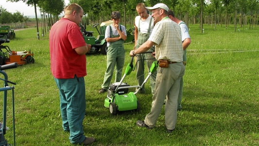 Unterweisung in der Grünpflege
